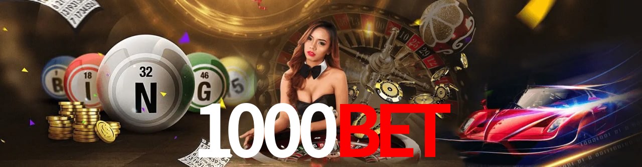 Interface moderna da plataforma 1000BET